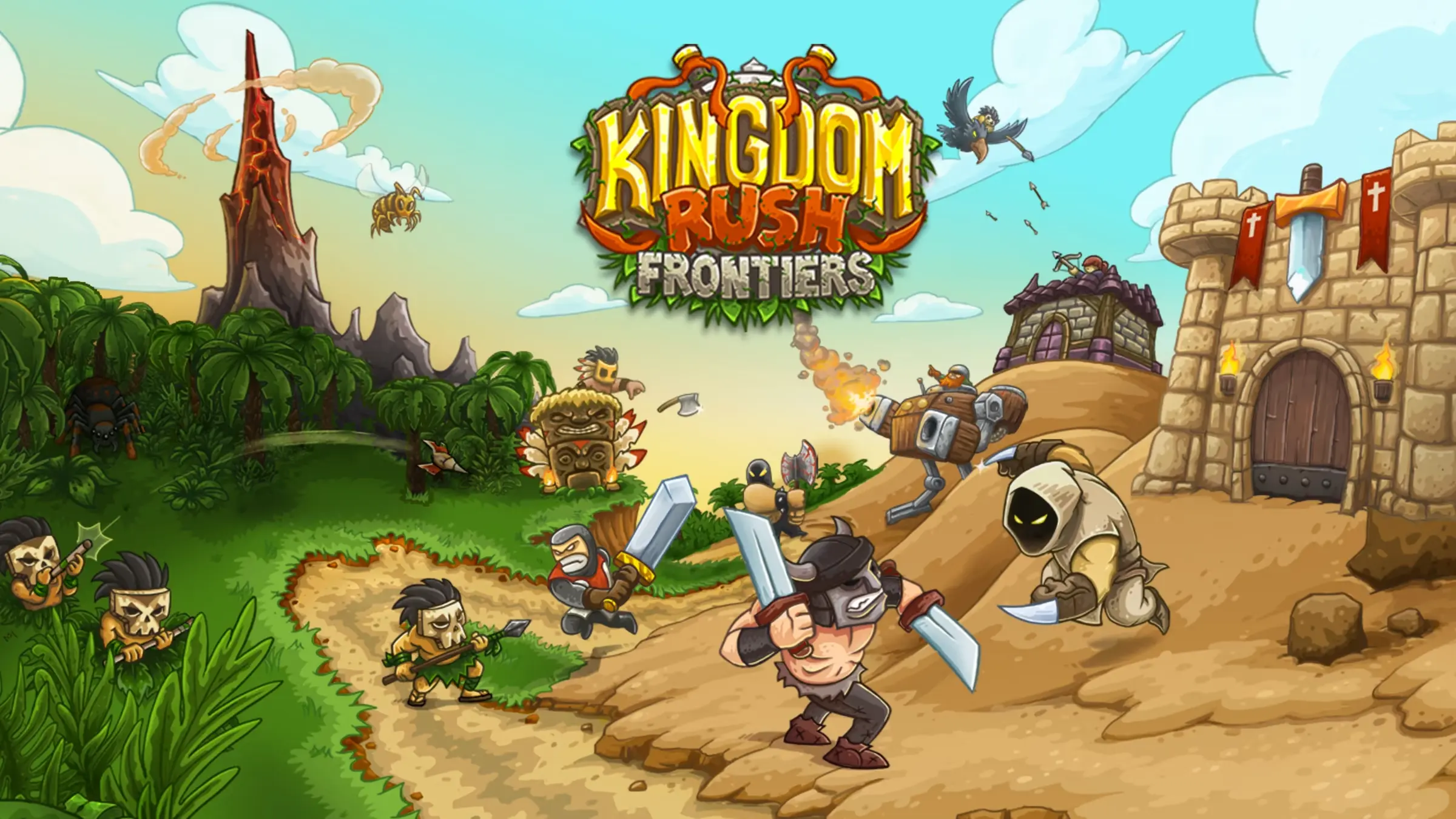 تحميل لعبة Kingdom Rush Frontiers للكمبيوتر مجانا تورنت اخر اصدار